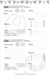 Carnet de liaison Nounou à remplir 300 jours de suivi: Cahier de transmission Assistante maternelle - Parents pour suivre son bébé ou son enfant pendant une année - 170 pages - Format 15 x 22 cm