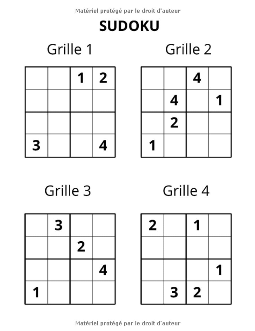 CAHIER D'ACTIVITES à partir de 6 ans : 78 activités | Jeu des différences | Mandalas enfants et feuilles de dessin | SUDOKUS 4x4 | Point par point | ... | Solutions | Grand format 21,59 x 27,94 cm