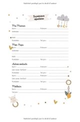 Carnet de liaison Nounou - Parent - Crèche : Cahier de vie chez nounou - 102 pages Format 15 x 22 cm