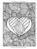 Les chattes : un livre de coloriage pour adultes - 60 pages Format 21,5 x 28 cm