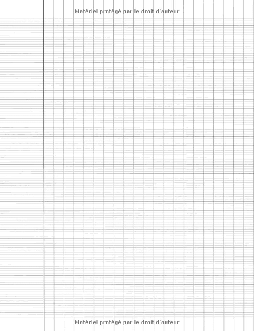Cahier De Musique : Carnet De Partitions | Grands Carreaux et Portées | 12 Portées par Page | Format A4 | 108 pages