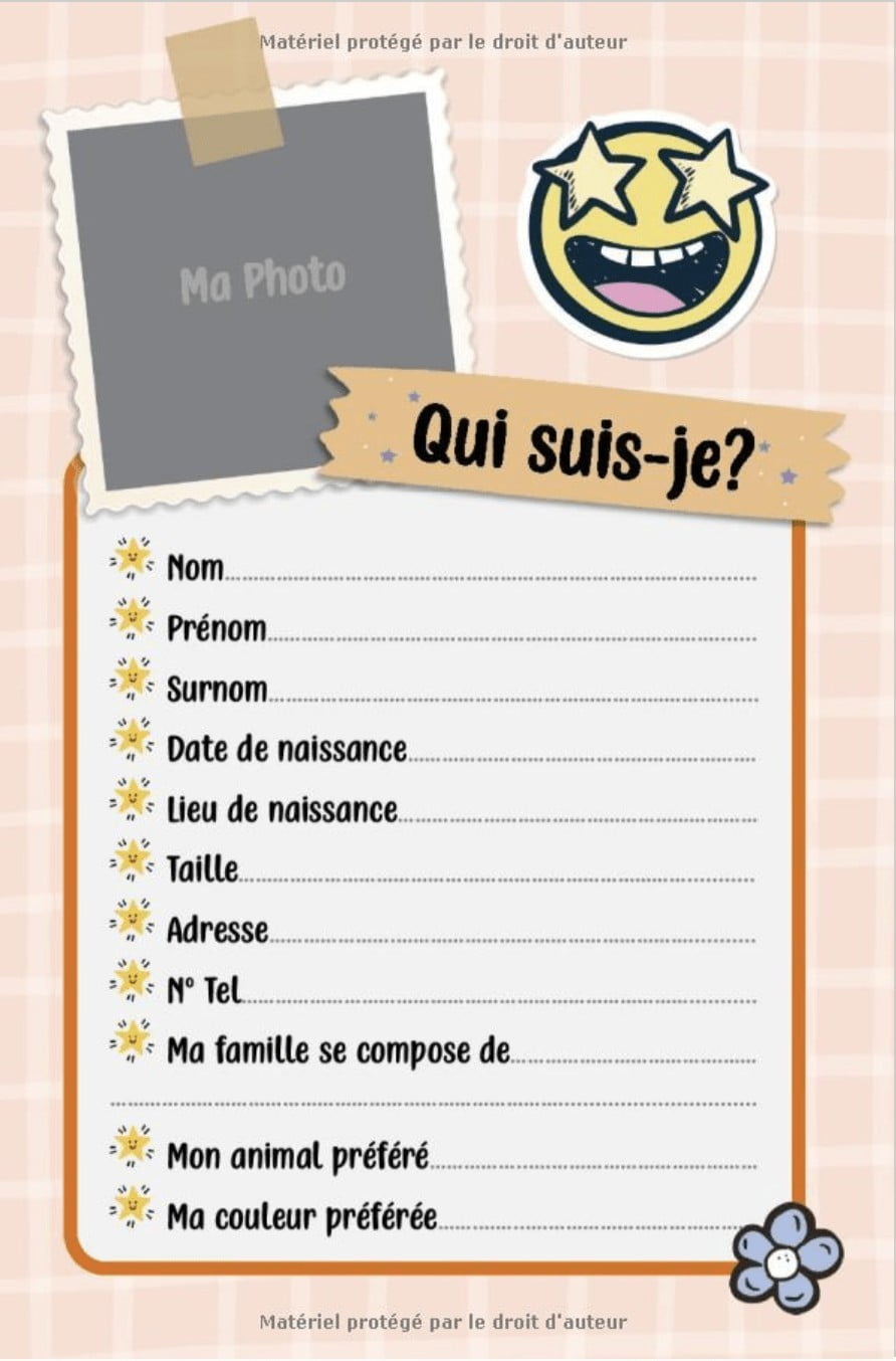 Carnet d’amitié : Mon journal Intime à remplir avec mes copines | Livre pour mieux connaître tes amies et garder en souvenir vos moments inoubliables | 59 pages Format 15 x 22 cm