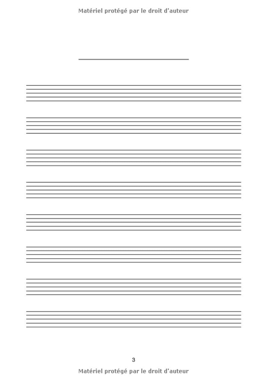 Cahier de musique pour Batterie - partitions vierges - Rock // Metal // Jazz - 100 pages Format A4