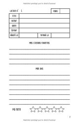 Carnet de lecture : Suivi livresque - 100 fiches de lecture pour vos livres - 108 pages Format 14 x 21 cm