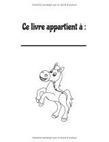 Livre de Coloriage Enfant Les Animaux de la Ferme - à partir de 4 ans - 32 Coloriages - Format A4