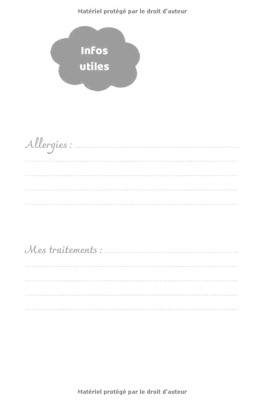 carnet de nounou carnet de liaison parents nounou - 53 pages Format 15 x 22 cm