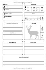 Journal de la chasse : journal de bord du chasseur à remplir - Carnet de chasse et registre de Gibiers - 120 pages Format 15 x 22 cm