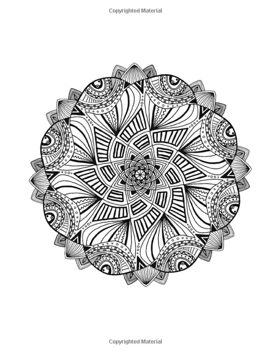 Livre De Coloriage Adulte Mandala La Collection Ultime : 150 Mandalas Pour Adultes - 301 pages Format A4