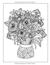 100 Fleurs - Livre de Coloriage pour Adultes : Plus de 100 pages à colorier avec de belles Fleurs, Nature, Motifs et Mandalas floraux - 213 pages Format A4