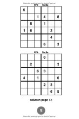 sudoku pour les enfants 8 -10 ans : 104 grilles 6x6, niveaux facile à difficile, adaptées aux enfants de 8 à 10 ans – 69 pages Format 15 x 22 cm