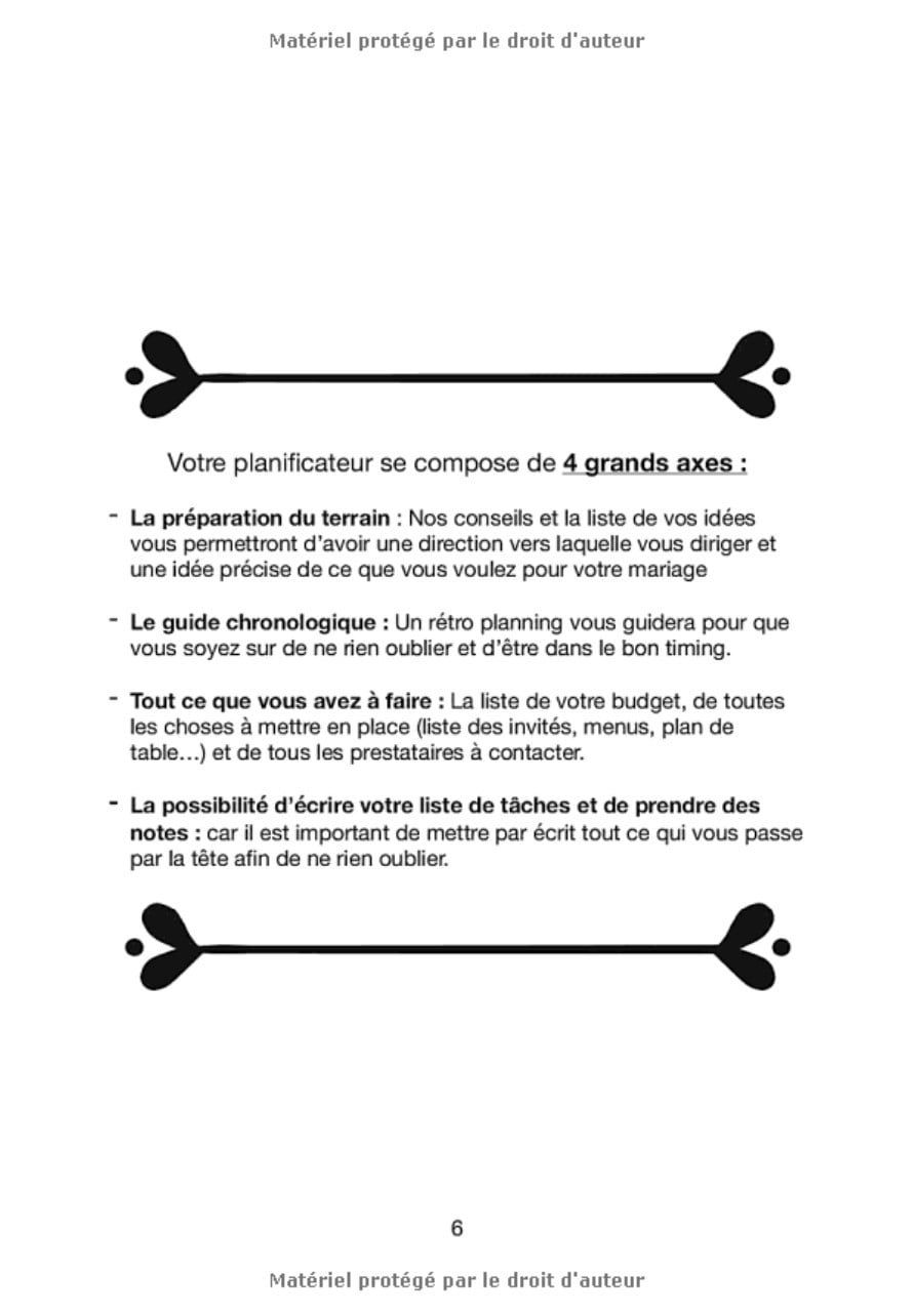 Mon Organisateur de Mariage : Planificateur de Mariage | Livre Organisation Mariage | 110 pages Format 18 x 25 cm
