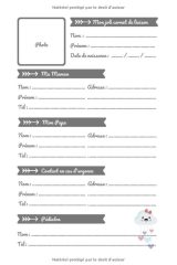 CARNET LIAISON NOUNOU : Cahier de transmission entre parents et nounou pour faciliter la communication au quotidien - 100 pages Format 15 x 22 cm