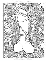 Les pénis : un livre de coloriage pour adultes - 92 pages Format A4