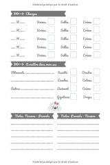 CARNET LIAISON NOUNOU - Cahier de transmission nounou/parents pour facilité la communication au quotidien - 100 pages Format 15 x 22 cm