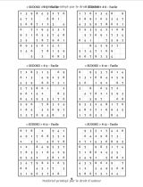 1000 SUDOKU Adulte - Facile à Difficile + 72 Diaboliques - 22 Inhumains - 248 pages Format 21,5 x 28 cm