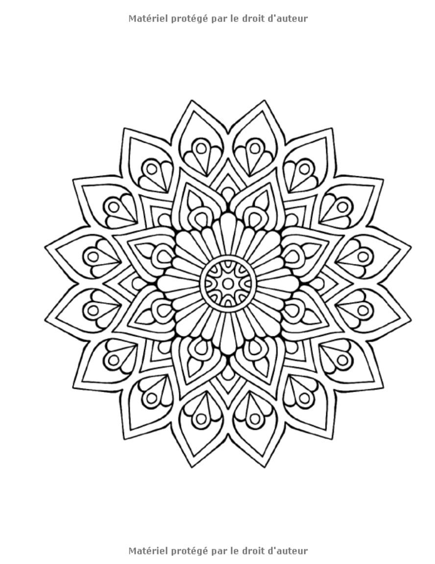 50 Mandalas Anti-stress (Volume 3) Livre de Coloriage pour Adultes : 50 Magnifiques Mandalas à Colorier - 103 pages Format A4