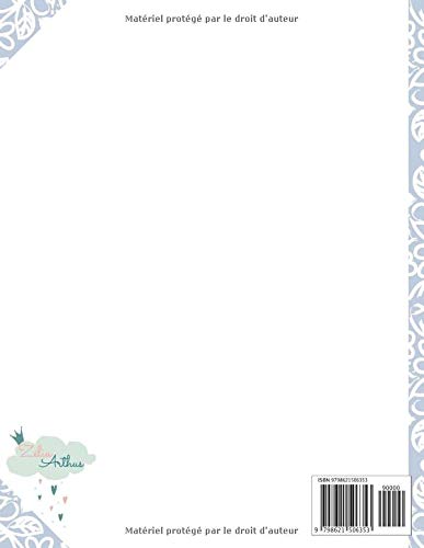 CARNET DE LIAISON NOUNOU - DURÉE 1 AN "Un an de bonheur avec Nounou" : Cahier de transmissions parents/nounou - 227 pages Format 21,5 x 28 cm