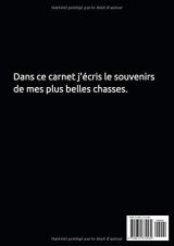 Mon carnet de vénerie : carnet de chasse pour passionnés de chasse à courre - 100 pages Format A4
