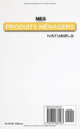 MES PRODUITS MÉNAGERS NATURELS : CARNET DE 50 RECETTES - Format 12x20 cm