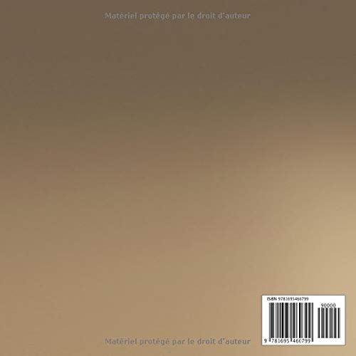 50 ans de mariage ~ Noces d'Or ~ Livre d'Or : Décoration pour la fête du 50e anniversaire de mariage - 82 pages Format 21,5 x 21,5 cm