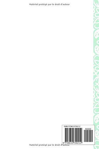 CARNET LIAISON NOUNOU - 100 pages Format 15 x 22 cm