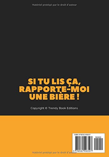 Carnet de dégustation de bières pour les zythologues en herbe - 119 pages Format 17x24 cm