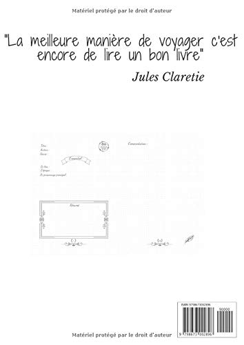 Carnet de lecture vierge à remplir : Carnet de lecture vierge à remplir : Journal de lecteur | Format A4 | 110 pages