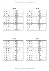 Sudoku adultes facile vol1 : Carnet de 280 Sudoku / VOL 1 / Niveau FACILE / 105 pages Format 18 x 25 cm