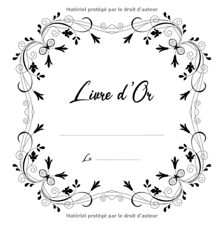 Livre d’or | Fête, Baptême, Baby Shower, Anniversaire, Mariage, PACS, Noce, Retraite | 100 pages à remplir | Format 21 x 21 cm