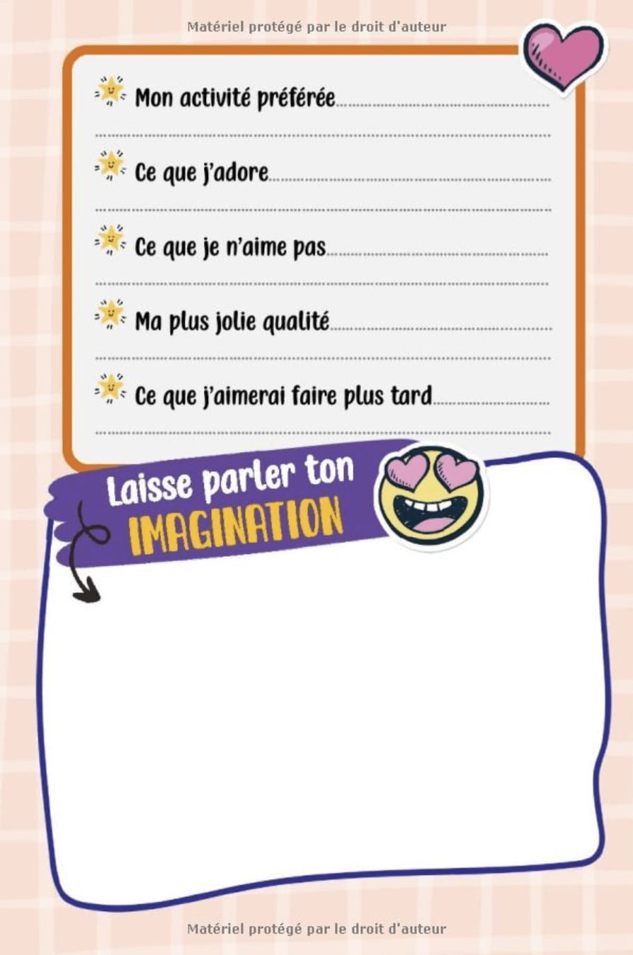 Carnet d’amitié : Mon journal Intime à remplir avec mes copines | Livre pour mieux connaître tes amies et garder en souvenir vos moments inoubliables | 59 pages Format 15 x 22 cm