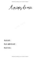 Journal de grossesse - 9 mois à t'attendre : mon carnet de grossesse à remplir chaque semaine - 96 pages Format 18 x 25 cm