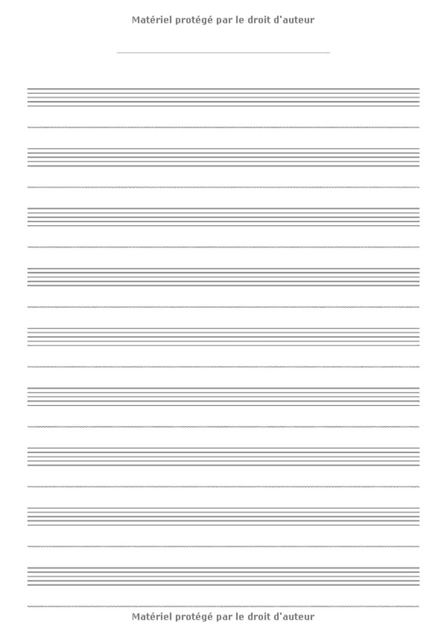 Licorne Cahier de musique : avec portées et annotations pour composition musicale - solfège - partitions - 48 pages - Grand format A4