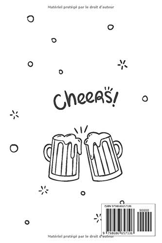 Mon Carnet de Brasserie : fiches de brassage | Micro-brasserie | Bière-maison - Format 15x22 cm / 100 pages
