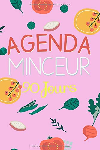 Agenda Minceur 90 Jours: Journal minceur à compléter, 15x22cm, 102 pages