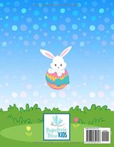 Livre de coloriage pour les tout-petits - 30 illustrations mignonnes sur le thème de Pâques pour les enfants âgés de 1 à 3 ans - 64 pages Format A4