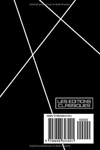 Agenda: Noir | Semainier A6 en Français | Petit Format de Poche | 108 pages Format 10 x 15 cm