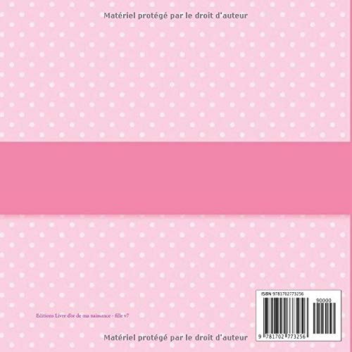 Le Livre d'Or de ma Naissance - Je suis une fille : Livre d'or naissance fille | journal de naissance bébé | 100 pages Format 21 x 21 cm