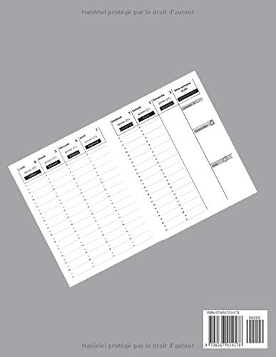 Agenda 2021 | agenda semainier | Planning professionnel | 109 pages Format 21,5 x 28 cm