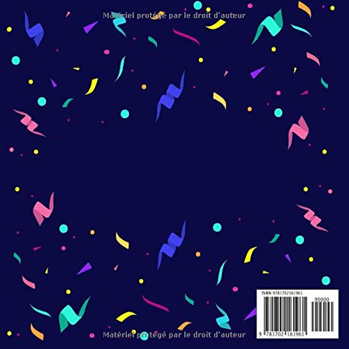 Joyeux Anniversaire ~ 30 ans : Livre d'Or pour le 30ème anniversaire - 30 ans décoration & cadeau d'anniversaire pour homme ou femme - 82 pages Format 21,5 x 21,5 cm