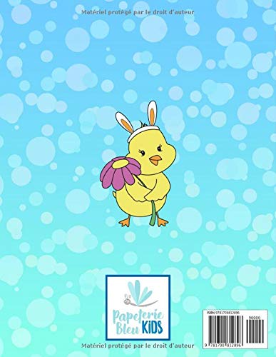 Livre activité Paques - Adorable cahier d'activités pour les enfants âgés de 3 à 10 ans - 96 pages Format A4