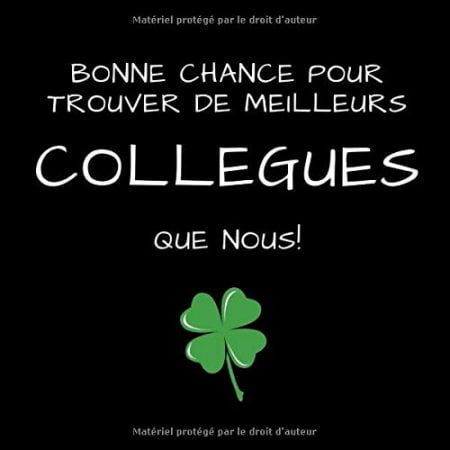 Livre d'or à compléter pour un pot de départ - 100 pages - 21 x 21cm