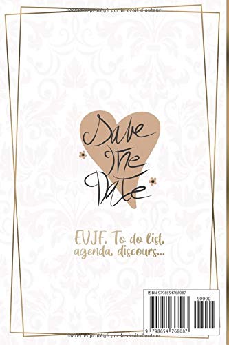 Petit guide (de survie) du témoin de la mariée : Pour se préparer et ne rien oublier - 35 pages Format 15 x 22 cm