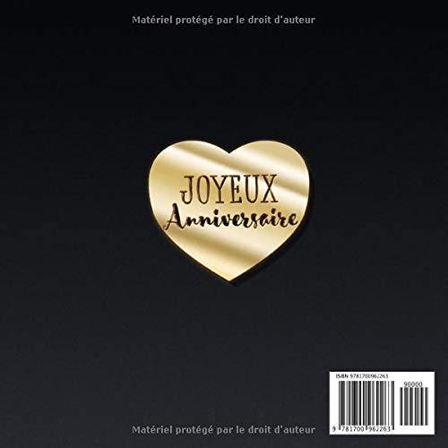 Joyeux 25ème Anniversaire - Livre d'Or : Décoration pour le 25ème anniversaire - 25 Ans Déco et Cadeau pour homme ou femme - 82 pages Format 21,5 x 21,5 cm