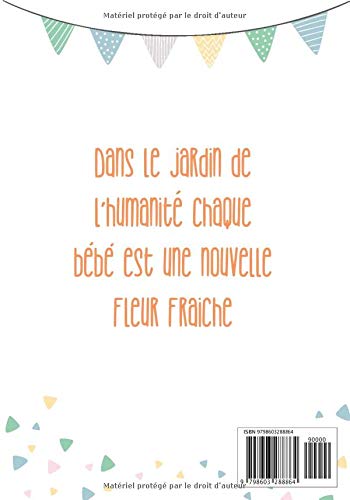 Carnet de suivi pour bébé : Journal de bord pour bébé , Cahier de suivi maternel - 120 pages Format 18 x 25 cm