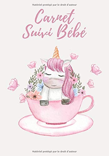 Carnet Suivi Bébé : Faites le suivi jour après jour et gardez un souvenir de son 1er repas, ses plats préférés Suivi maternel, idéal pour bébé - 131 pages |18 x 25cm