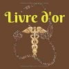 Livre d'or à compléter pour Médecins, nouveaux, jeunes diplômés, Pot de Réussite ou départ à la Retraite - 102 pages Format 21,5 x 21,5 cm