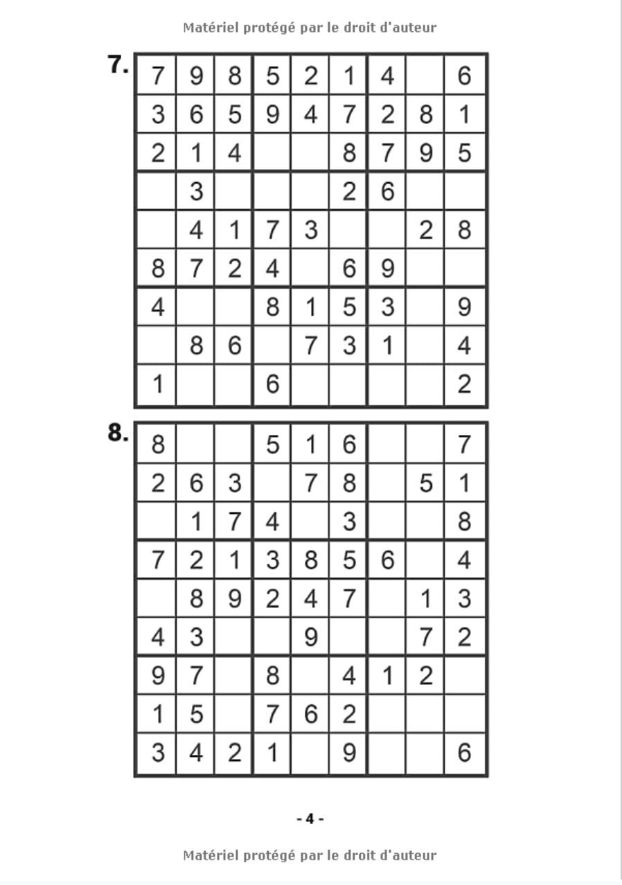 Sudoku Enfant 6-8 ans: 200 Sudokus pour enfants de 6 à 8 ans - avec solutions - 124 pages Format A4