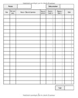 Journal Recettes - Dépenses: Registre auto entrepreneur, livre de compte auto entrepreneur, chronologique - Conforme aux obligations comptables 101 pages Format 20 x 25 cm