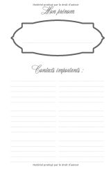 Bébé: 120 pages, journal de bord, carnet de suivi - 120 pages Format 15 x 22 cm