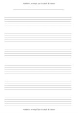 Cahier De Musique Licorne : Papier Manuscrit 6 Grosse Portées - Format A4 - 108 Pages